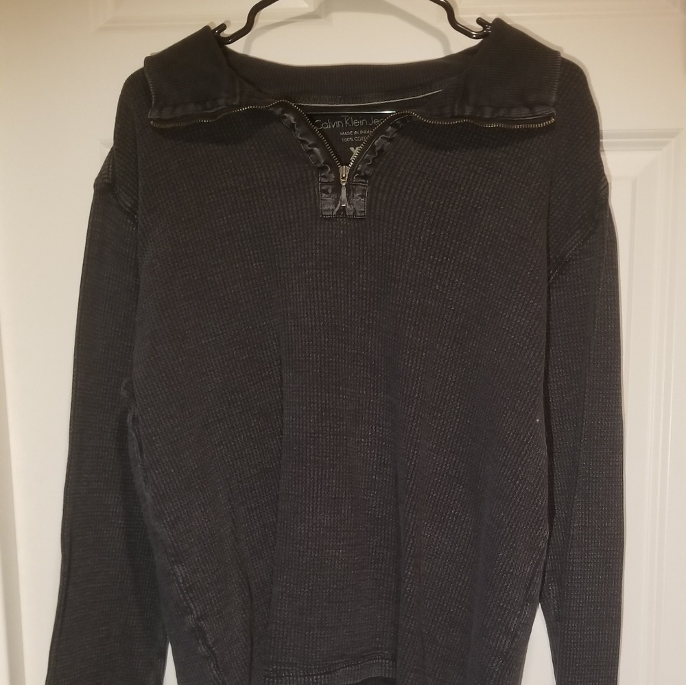 Calvin Klein Jeans Quarter zip denim